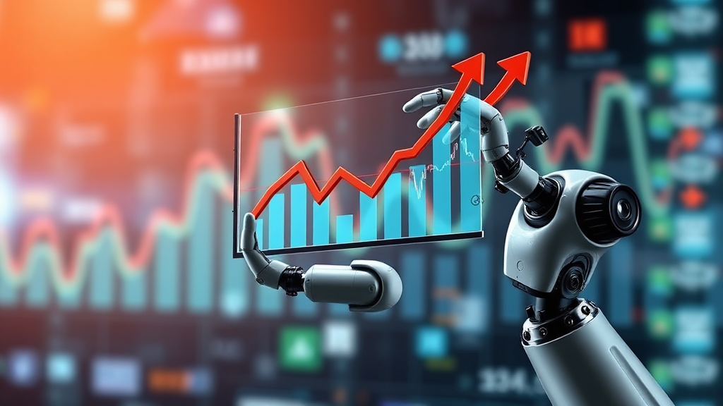 로봇 투자, 강점과 리스크는? (realistic 스타일)