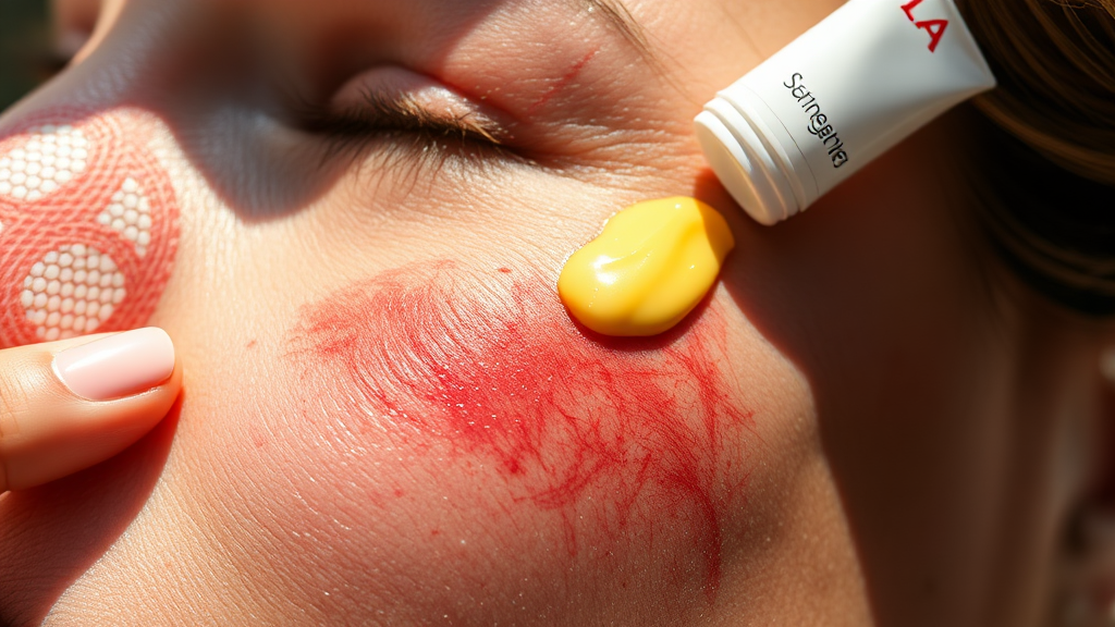 흉터 없애는 연고 & 크림 (realistic 스타일)