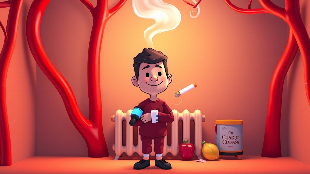 원인과 위험 요인 (cartoon 스타일)