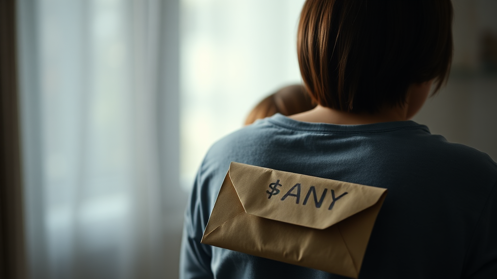 친권 및 양육권 포기와 양육비 (realistic 스타일)