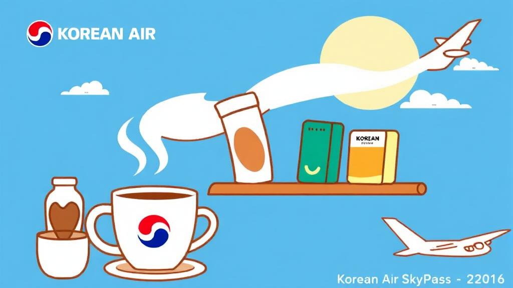 스카이패스 딜 활용 팁 (cartoon 스타일)