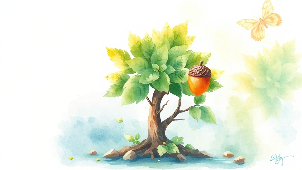 케이뱅크 계좌 개설 & 돈나무 키우기 (watercolor 스타일)