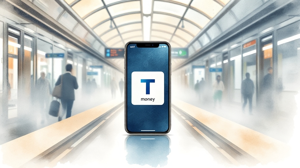 아이폰 티머니 등록, 초간단 가이드 (watercolor 스타일)