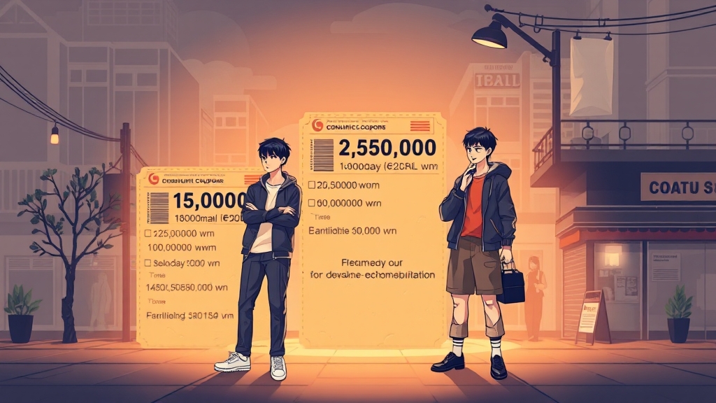 누가 얼마나 받을 수 있나? (illustration 스타일)