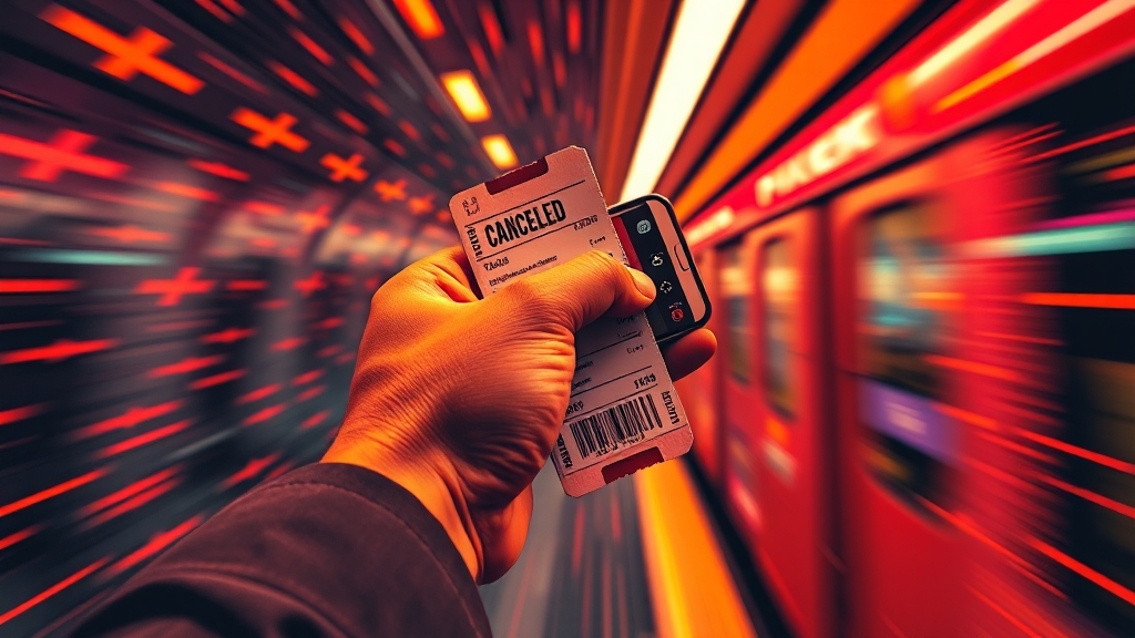 출발 임박 시 예매 (popart 스타일)