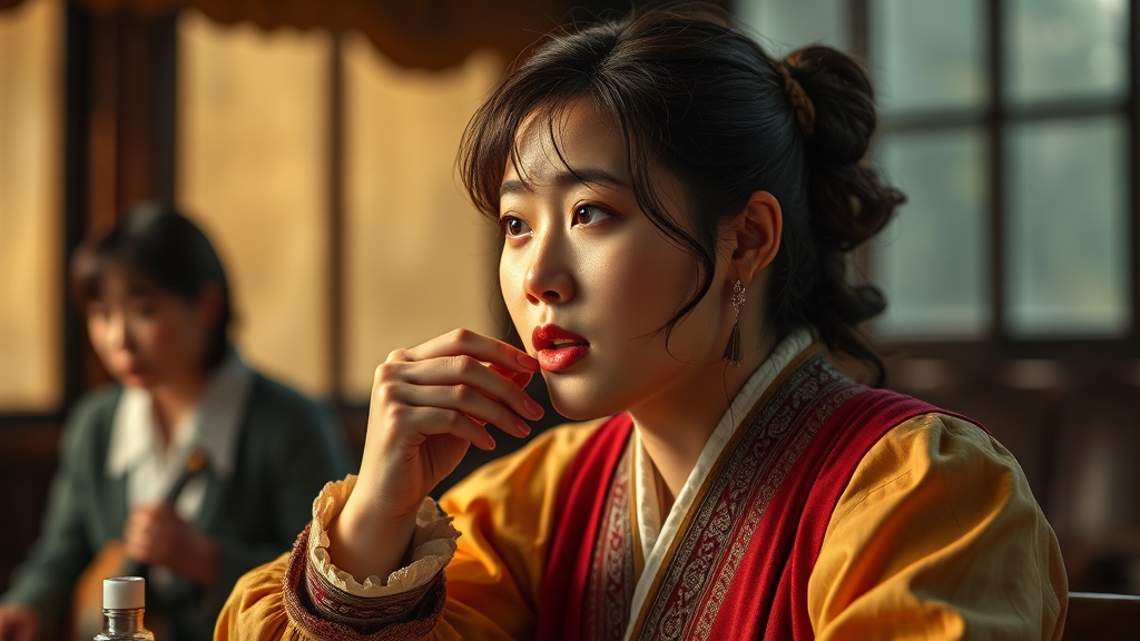 뮤지컬 라이카: 백은혜 연기 분석 (realistic 스타일)