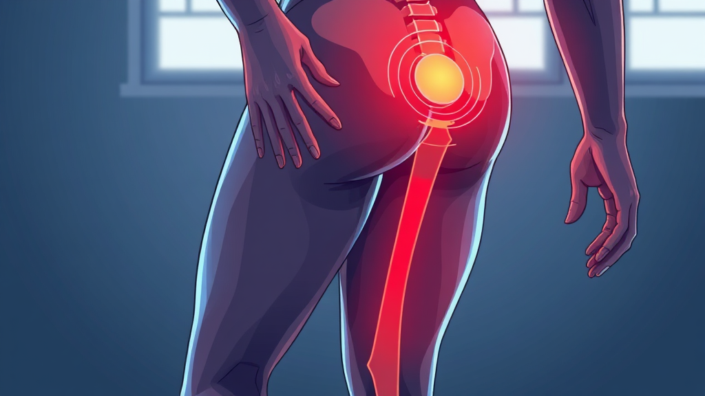 고관절 통증, 방치하면 안 되는 이유와 병원 가야 할 때 (illustration 스타일)