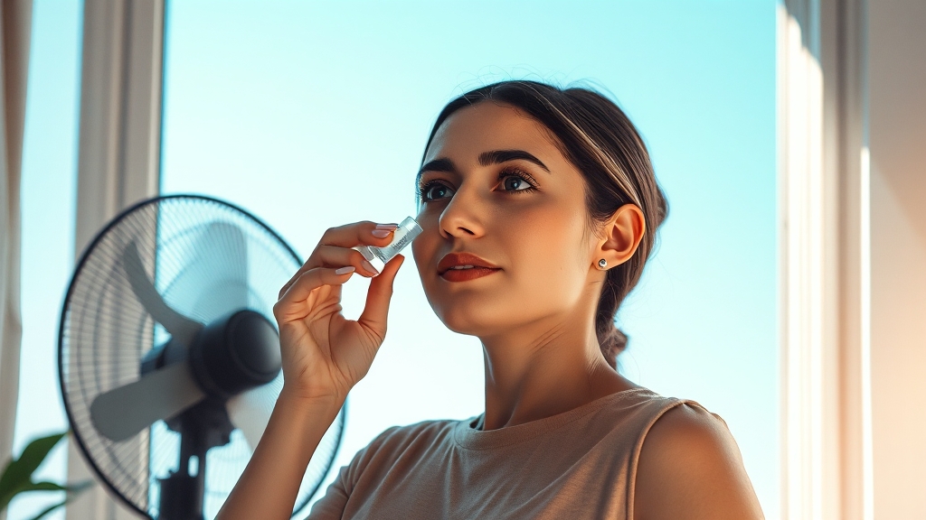 눈시림, 일상 속 예방법 (realistic 스타일)