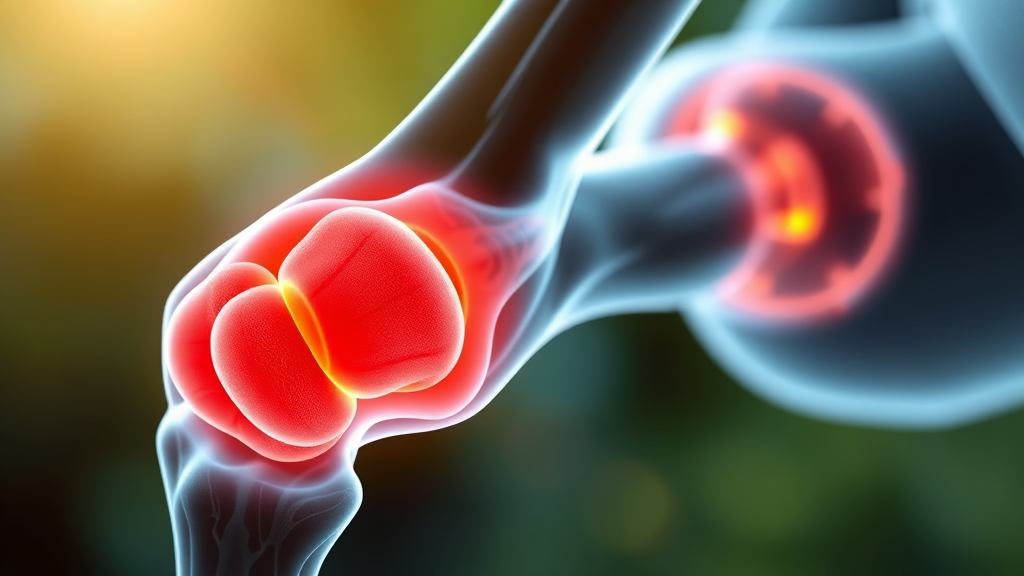 콘드로이친: 연골 건강의 필수 요소 (realistic 스타일)