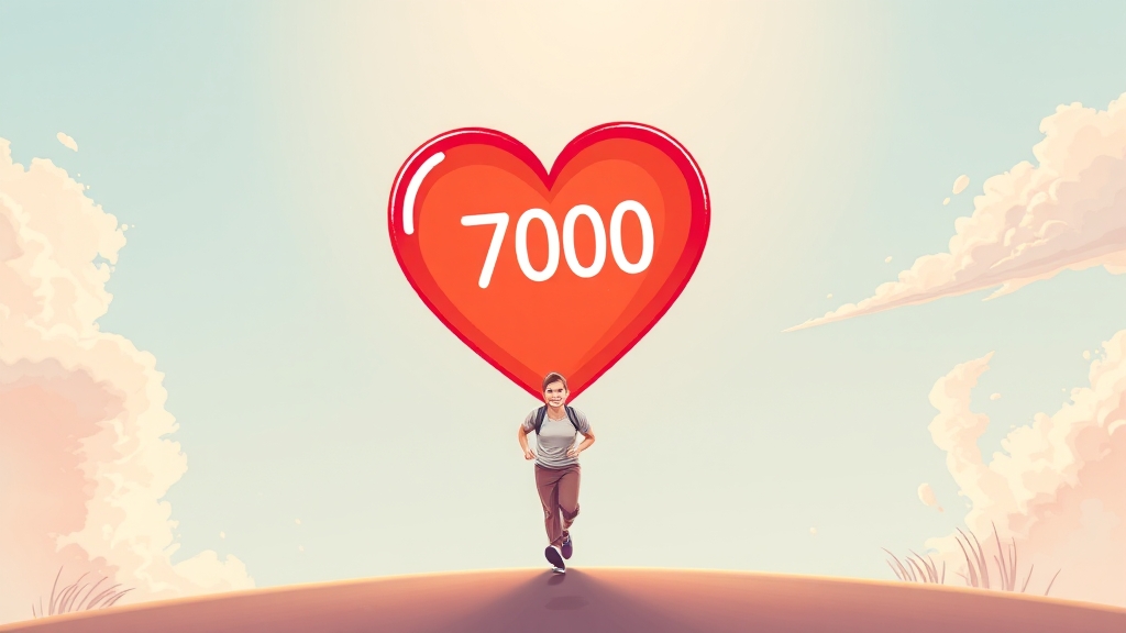 걷기 운동의 놀라운 효과 (illustration 스타일)