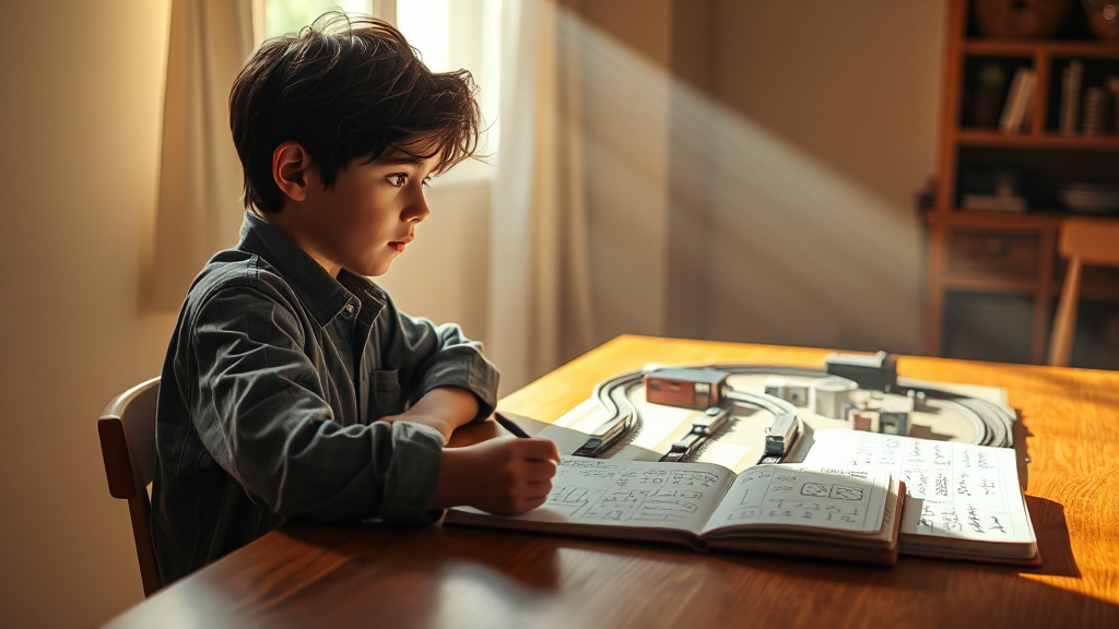 특정 관심사에 대한 집착 (realistic 스타일)