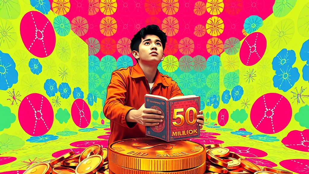 청년도약계좌, 왜 필요할까요? (popart 스타일)