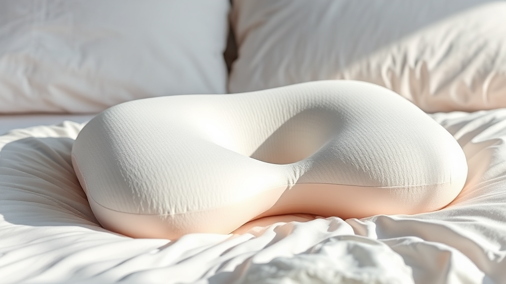 목디스크에 좋은 베개 선택 요령 (realistic 스타일)