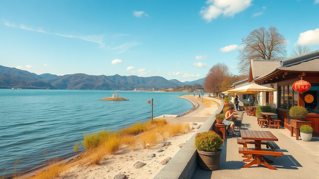 춘천의 호수, 여유로운 드라이브 코스 (realistic 스타일)