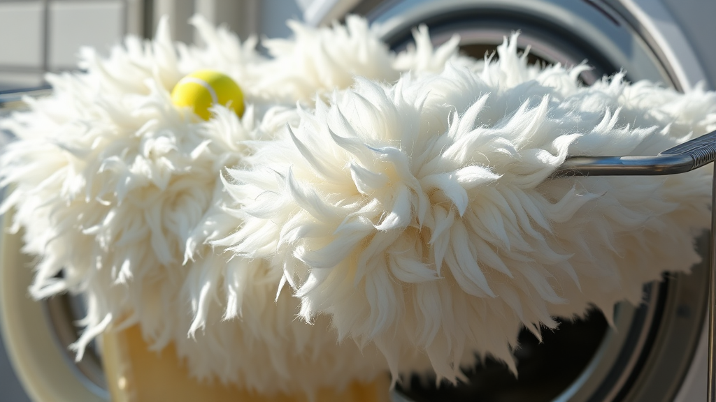 건조 방법 (세탁기 vs 자연 건조) (realistic 스타일)