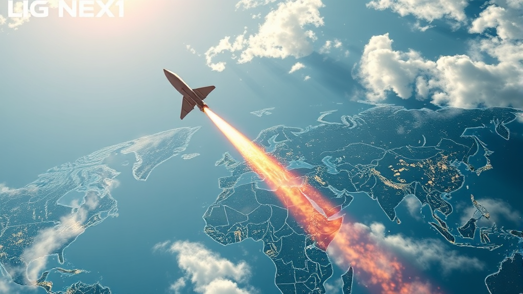 LIG넥스원 주가 상승 및 하락 요인 분석 (realistic 스타일)