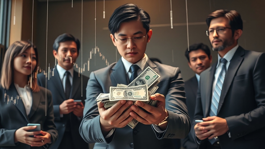 투자 리스크 관리 및 대응 방안 (realistic 스타일)