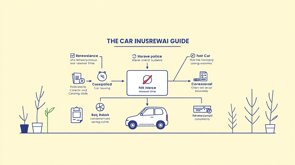 갱신 절차, 어렵지 않아요! (illustration 스타일)