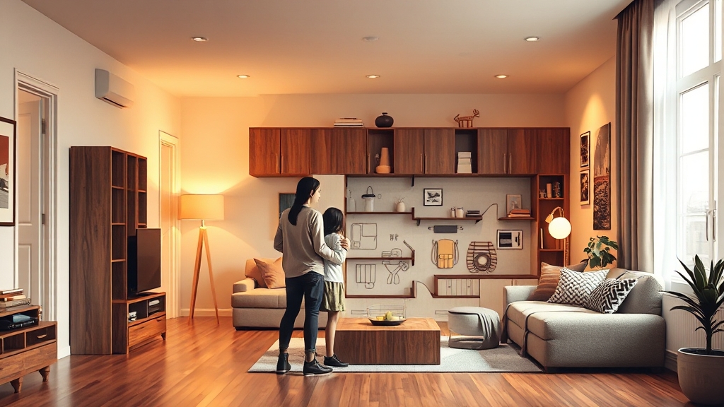 공급면적이란?: 아파트 크기 가늠하기 (realistic 스타일)