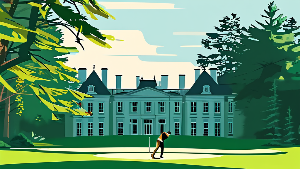 포라이즌CC 요금 및 예약 방법 상세 안내 (illustration 스타일)