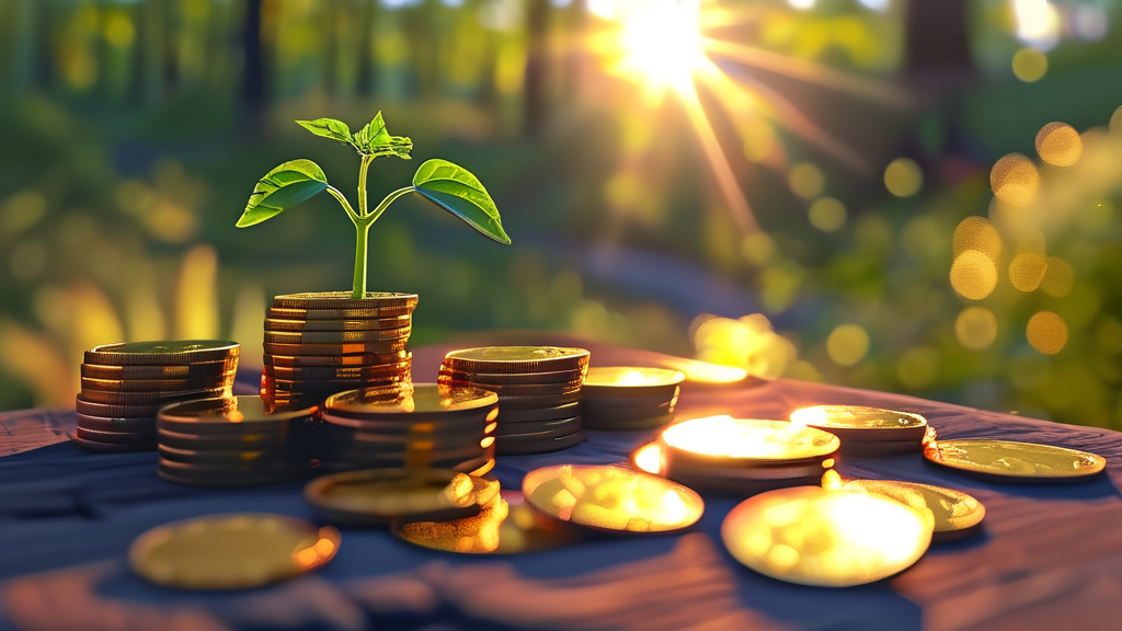 재산 급증의 핵심 동력: 예금, 저작권, ETF 투자 (realistic 스타일)