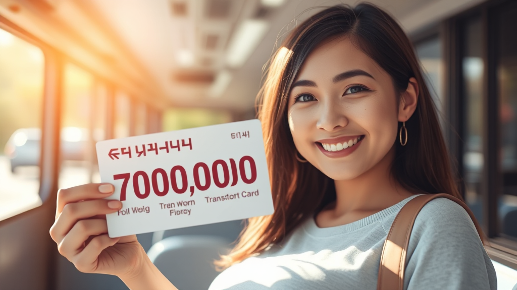 임산부 교통비 지원, 꼭 받으세요! (realistic 스타일)