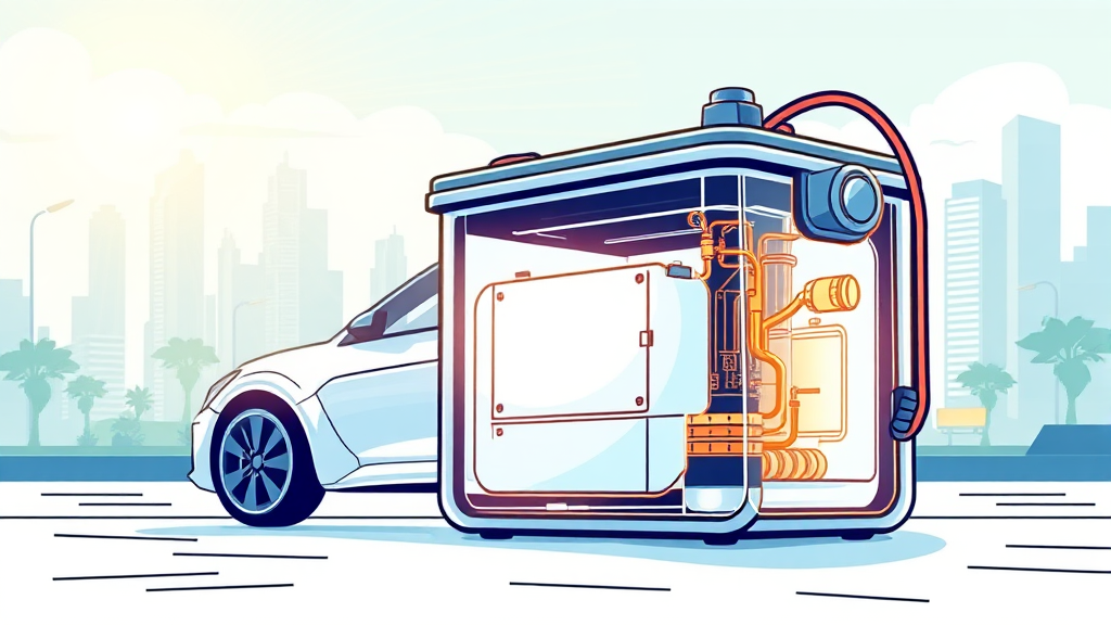 LFP 배터리, 무엇이 특별할까? (illustration 스타일)