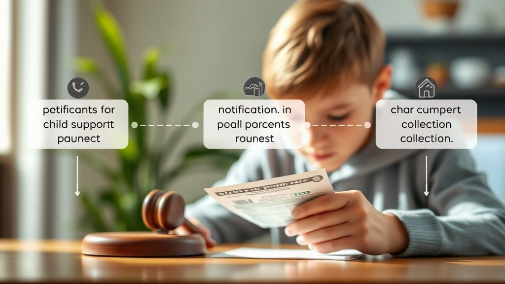 양육비 선지급금, 국가는 어떻게 회수하나요? (realistic 스타일)