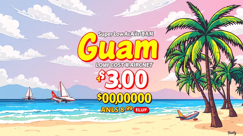 항공사별 프로모션 및 할인 정보 (cartoon 스타일)