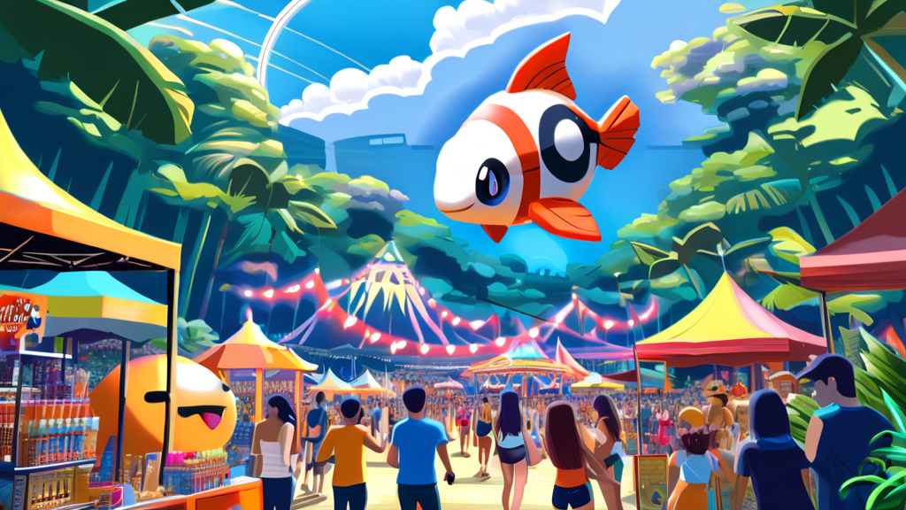 2026년 포켓몬 메가페스타 상세 일정 및 주요 이벤트 (illustration 스타일)