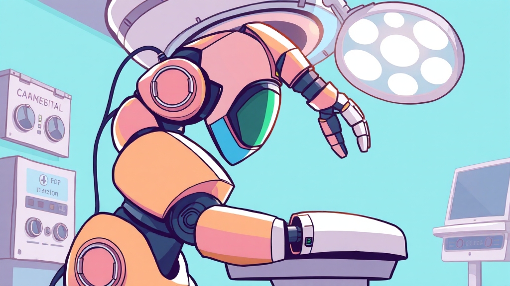 로봇수술의 미래 전망 (cartoon 스타일)