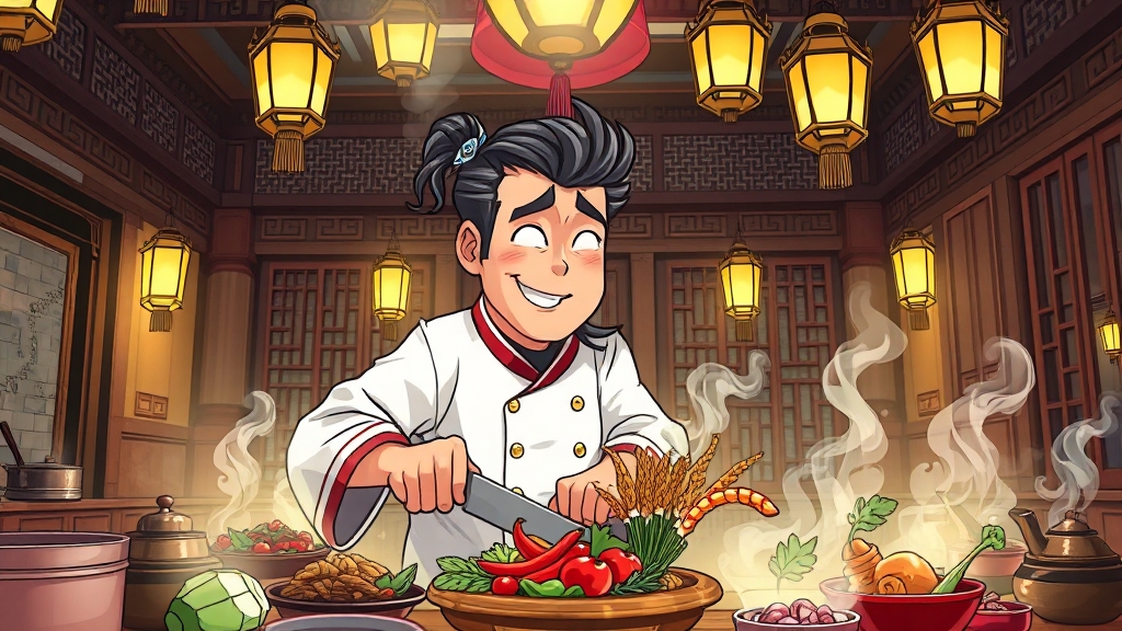 드라마 ‘폭군의 셰프’ 기본 정보 (cartoon 스타일)