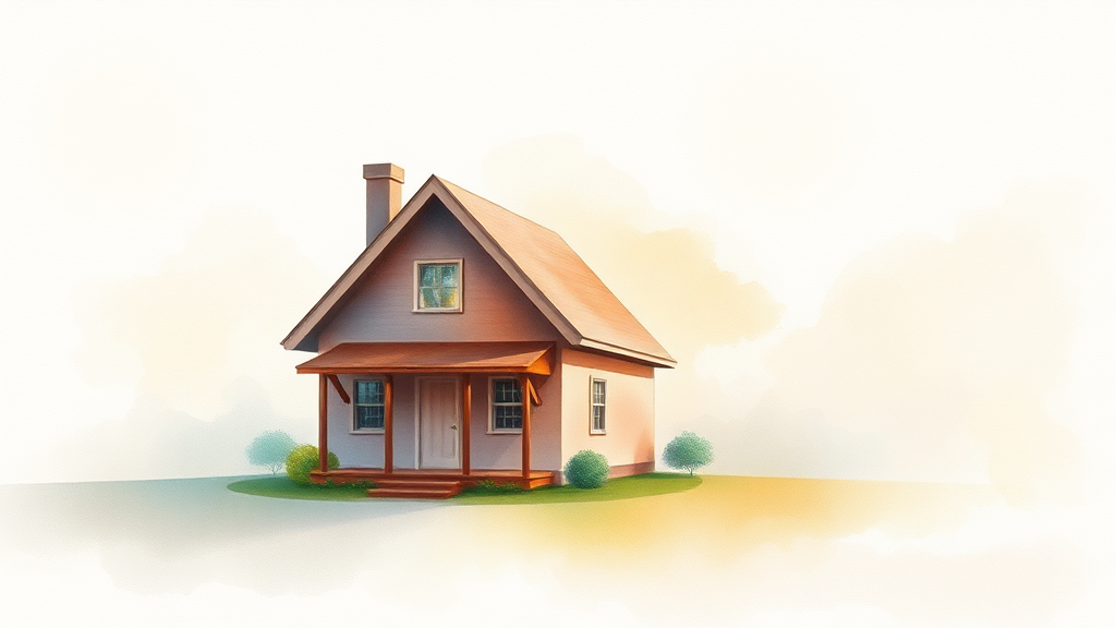 대출 한도 확인 및 확보 전략 (watercolor 스타일)