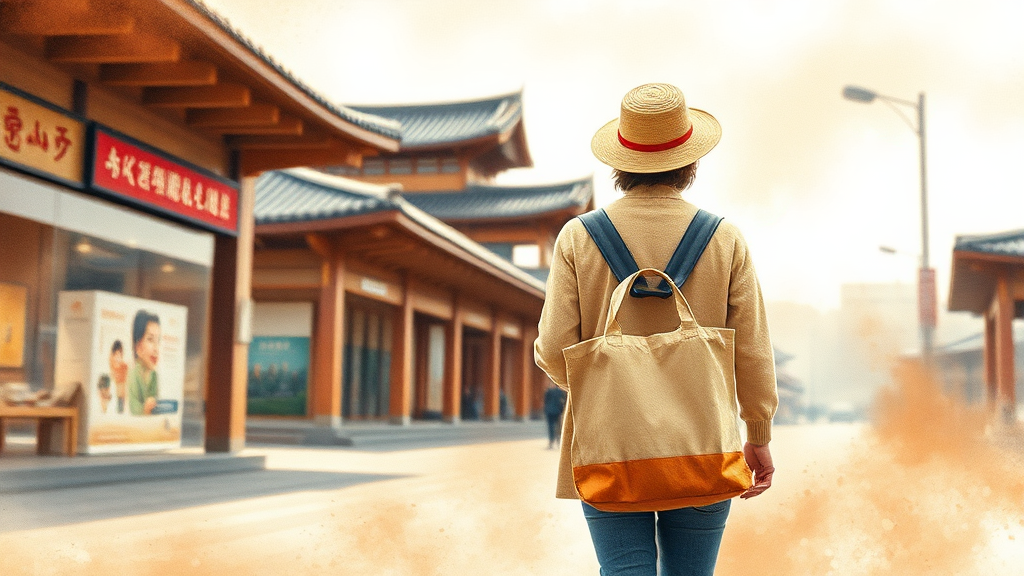 성심당 주변, 어디를 가볼까? (watercolor 스타일)