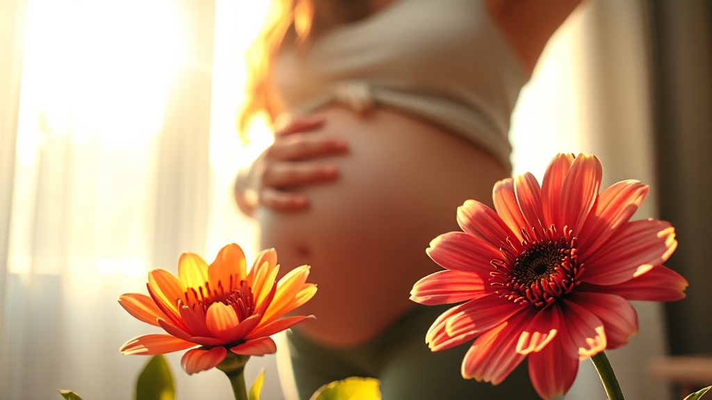 다낭성난소증후군과 임신 (realistic 스타일)