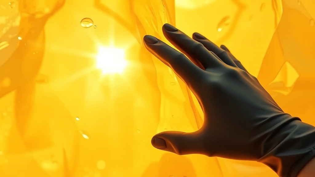 황변 제거제 활용법 (illustration 스타일)