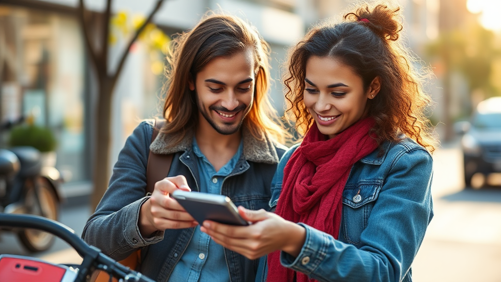 모바일 대출, 기회와 리스크 사이의 균형 잡기 (realistic 스타일)