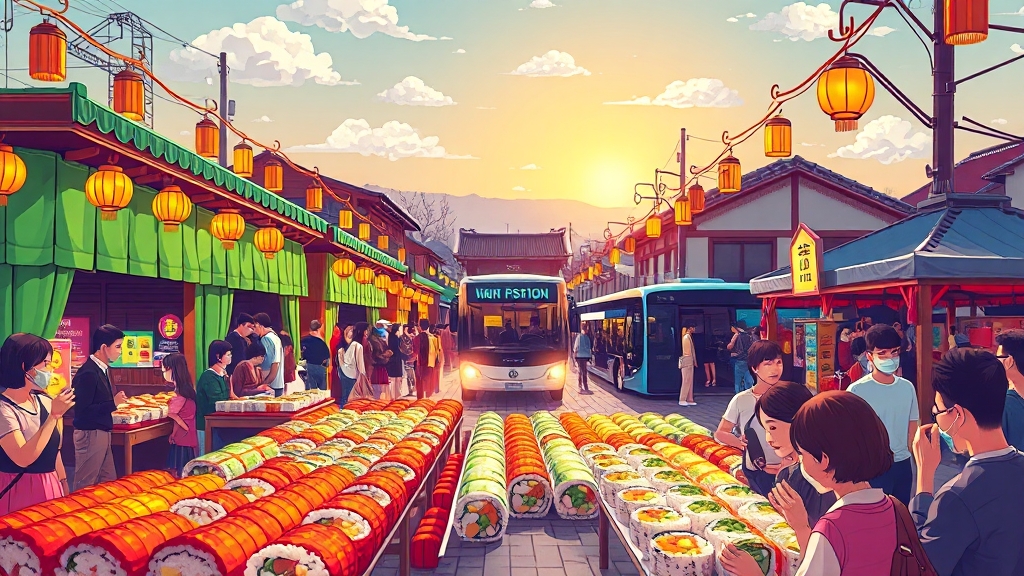 작년 대비 개선 사항 및 기대 효과 (illustration 스타일)