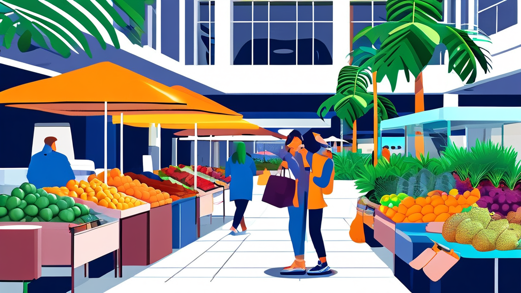 지원금 사용처 및 신청 방법 (illustration 스타일)