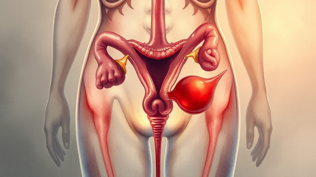 혈뇨, 성별 따라 원인이 다를까? (watercolor 스타일)
