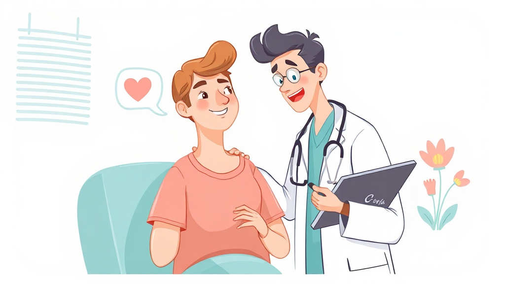 B형 독감 완벽 가이드: 증상, A형 독감 차이, 어린이, 자가 관리 및 치료법 (2026 최신) 6 병원 방문이 필요한 경우 (illustration 스타일)