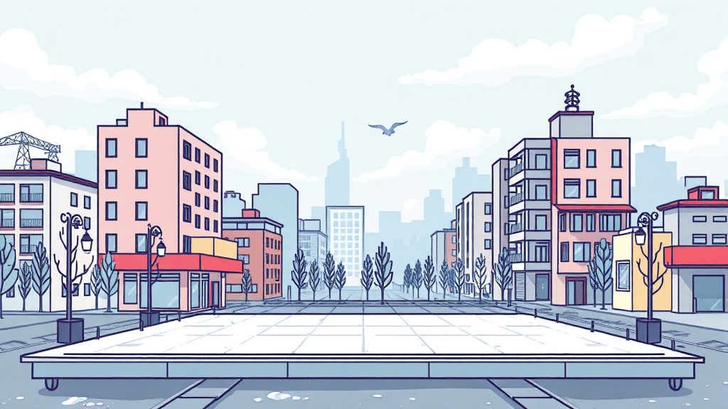 GTX-A 개통과 부동산 시장 반응 (cartoon 스타일)