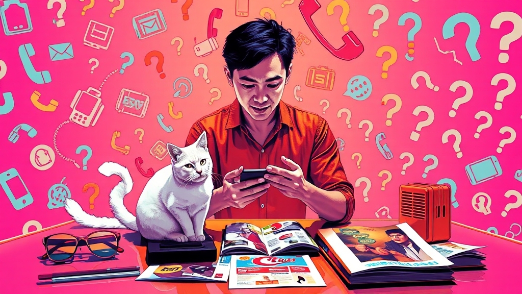 고객센터 연결 문제 대처 (popart 스타일)