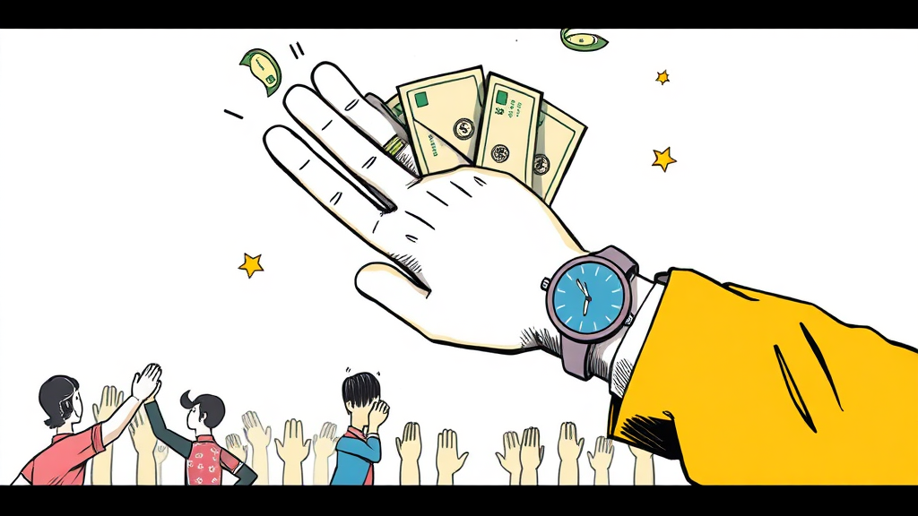 환급금 관련 유의사항 및 주의점 (illustration 스타일)