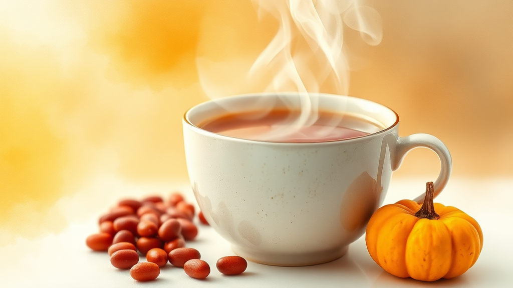 호박팥차 정의와 구성