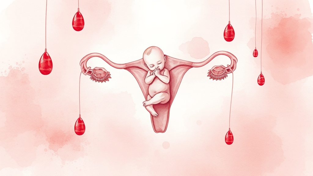 배란혈 관련 FAQ (watercolor 스타일)