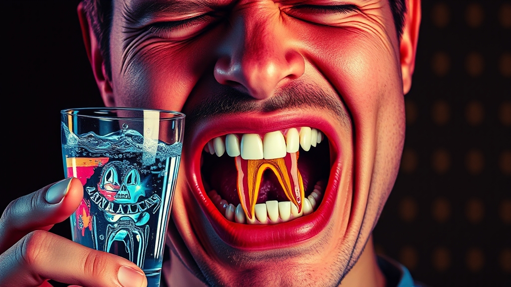 시린 이 주범: 마모증부터 충치까지 (popart 스타일)