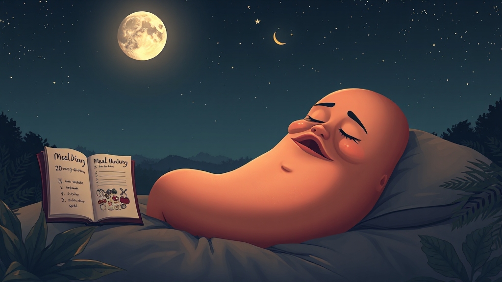 건강한 위 5가지 습관 (realistic 스타일)