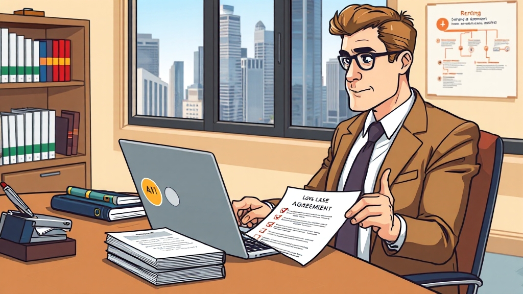 안전한 전대차 계약, 체크리스트 (cartoon 스타일)