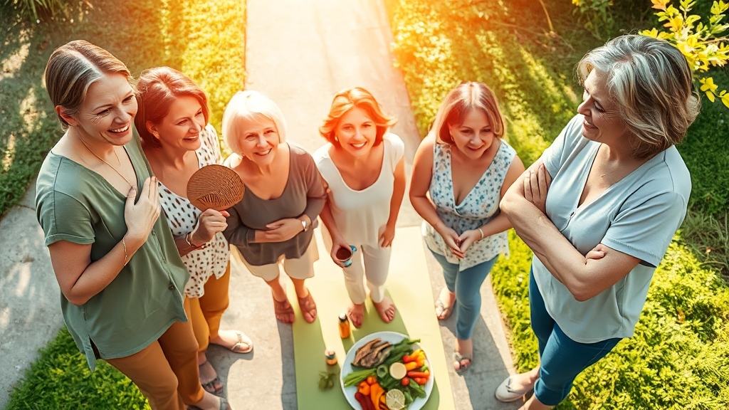 50대 여성을 위한 갱년기 증상 완화 최적의 식품과 영양제 가이드 (25년 최신) 2 갱년기, 왜 힘들까요? (realistic 스타일)